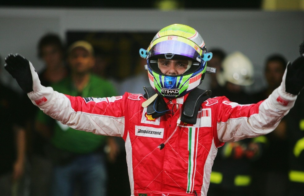 Felipe Massa venceu o GP do Brasil de 2008 (Foto Reprodução)